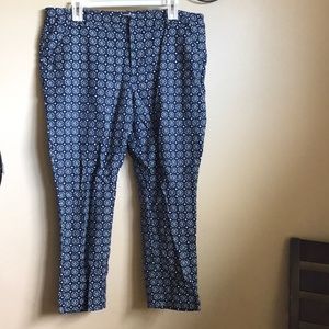 Merona Stretch Dress Pants Pattern Classic Fit